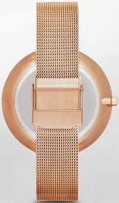 Mesharmband för byte - Rose Gold mesh band for Skagen Gitte Klassik SKW2142