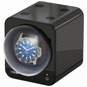 Watchwinder för en klocka, kol - Beco Boxy Fancy Brick watchwinder
