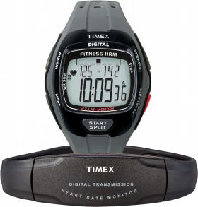 Praktisk pulsklocka med INDIGLO-teknologi - Timex Fitness HRM T5J031