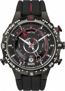 Timex Intelligent Quartz T2N720 - Funktionell och sportig svart herrklocka