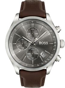 Herrur med metallgrå urskiva - Hugo Boss Grand Prix 1513476 - RIP