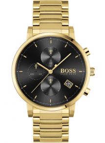 Guldfärgat stål och extra urskivor - Hugo Boss Integrity 1513781