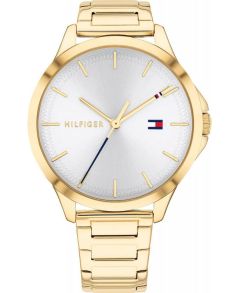 Minimalistisk urtavla inramat av guldfärgat stål - Tommy Hilfiger Peyton 1782086
