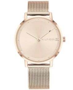 I rödguld, med mesharmband - Tommy Hilfiger Pippa 1782150