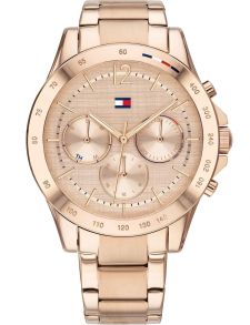 Förutom logotypen så är allt i rödguld... kommer med extra urtavlor för datum och tid - Tommy Hilfiger Haven 1782197