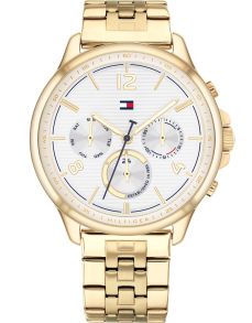 Blåa detaljer som bryter snyggt, på urtavlan - Tommy Hilfiger 1782223