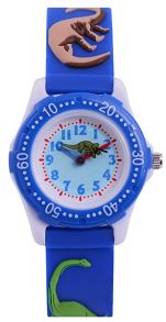 (dj)urtids-klocka - Fibex Jnew Kids Dinosaurs 20080-3-blue