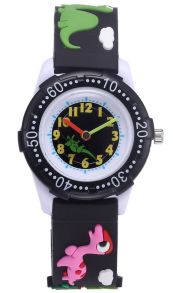Barnur med dinosauriemotiv - Fibex Jnew Kids Dinosaur 20092-black