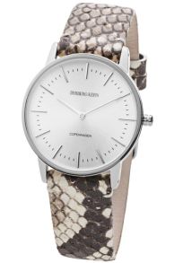 Läderarmband med ormskinnsmönster - Dyrberg/Kern Primary SL 7S2 350204
