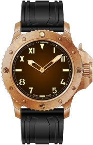 Funktionell under ytan, ytligt fantastisk - Nethuns 5.2.1.7.03 Swiss Made Limited Edition (299 pieces worldwide) Bronze Diver