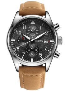 Elegant kronograf-klocka - Ochstin Pilot Chronograph 6043G-SLBLBE