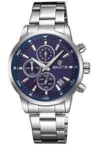Billig, enkel och elegant kronograf-klocka - Skone Chronograph 7390EG-2