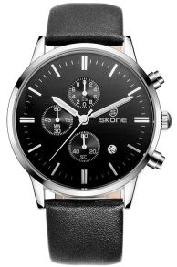 Diskret, elegant, funktionell... och jädrigt billig - Skone Chronograph 9476EG-3