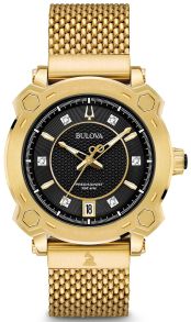 Världens mest precisa urverk och urtavla med diamanter - Bulova Precisionist Special Grammy Edition Ladies 97P124