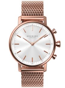 Unisexklocka med smartwatch-teknologi, för modemedvetna - Kronaby Carat A1000-1400