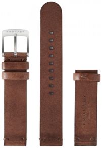 Extra armband i mörkbrunt läder - Kronaby Dark Brown Leather Strap 18mm A1000-0571