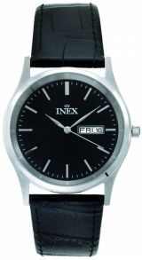 Silverfärgad boett, resten svart - Inex Mens Silver/Black A12124-1S5I