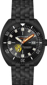 Boett som är hybrid mellan rund och fyrkantig - Nethuns Aqua II Steel 300M Automatic Diver A2S313