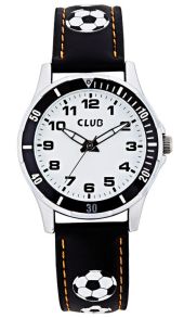 Svart och vit barnklocka - Club 30M Black White A56522S0A