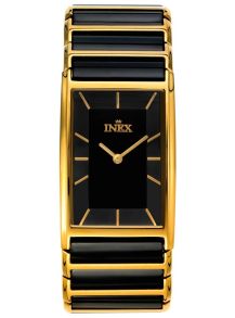 Svart keramik, en klocka för kvinnor - Inex Ceramic Lady A64154D5I - RIP