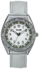 Stilig klocka med glittrande stenar - Club 30m Gray A65141S0A