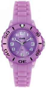 Lavendellila klocka för tjejer - Club 50m Light Purple A65163LP10A