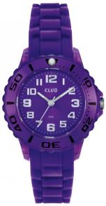 Lila armbandsklocka för tjejer - Club 50m Purple A65163PU10A
