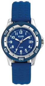 Vattentätt barnur med datumvisning - Club 100m Blue A65168S8A