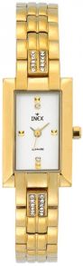 Safirglas med äkta diamanter - Inex Ladies Silver/White A69306D4I
