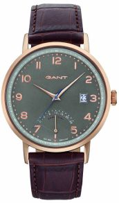 Klassisk elegans - Gant Pennington Leather Dual time GT022004 - LQ2