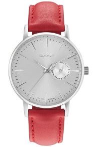 Damur med rött läderarmband - Gant Park Hill II MID GT042001