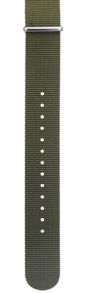 Olivgrönt Nato-armband - IHS 20mm Olive Green Nato strap NATO20G