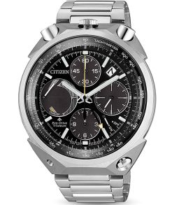 Titanklocka med kronograf, takymeter och batteriindikator - Citizen Promaster AV0080-88E