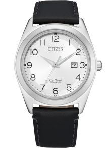 Perfekt herrur i läder och titan - Citizen Super Titanium AW1640-16A