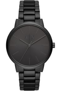 Lyxig elegans i svart stål - Armani Exchange Cayde AX2701