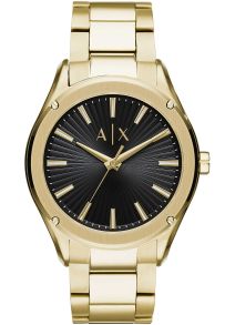 I guldfärgat rostfritt stål, och justerbart armband - Armani Exchange Fitz AX2801