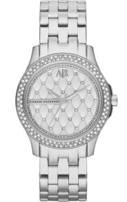 Damur i rostfritt stål, som tål vatten - Armani Exchange Lady Hamilton AX5215