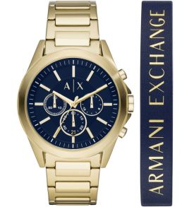 Extra urskivor för kronograf, datum samt 24-timmarsformat - Armani Exchange Drexler AX7116