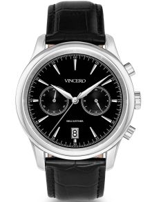 Snygg och funktionell... med datumvisning - Vincero Bellwether - Silver/Black Bla-Sil-W21