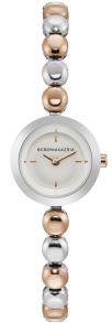 Rostfritt stålarmband i silver och rödguld - BCBG Max Azria Ladies BG50680003
