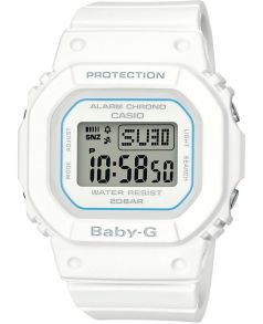 Kritvit hartsklocka med G-shocks tålighet - Casio Baby-G BGD-560-7ER