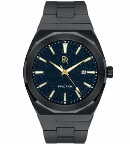 Automatiskt urverk, synligt genom baksidan - Paul Rich Star Dust - Black Automatic PR-SD-B-AUTO