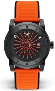 Silikonarmband, stålboett och häftig urtavla - Zinvo Blade Blaze