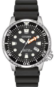 Herrur i stål med svart armband - Citizen BN0150-10E, Promaster Marine