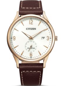 Läckert herrur med brunt läderarmband - Citizen Platform BV1116-12A