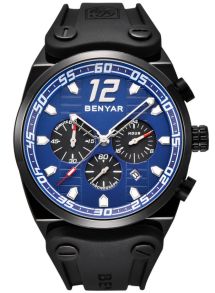 Kronograf med mycket sportigt utseende - Benyar Chronograph BY32010301