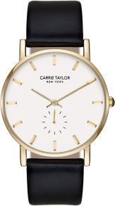 Damur i vitt och svart, med gyllene detaljer - Carrie Taylor Lincoln Gold/White Black Leather