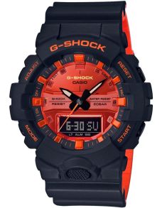 Heta färger, en G-shock med många sportfunktioner - Casio G-Shock GA-800BR-1AER