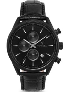 Helsvart och helcool - Vincero Chrono S Matte Black 40mm Bla-Bla-0S11