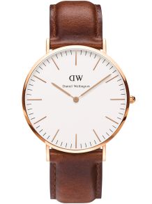 Daniel Wellington Classic St Mawes Herrklocka, Roséguld, 40mm